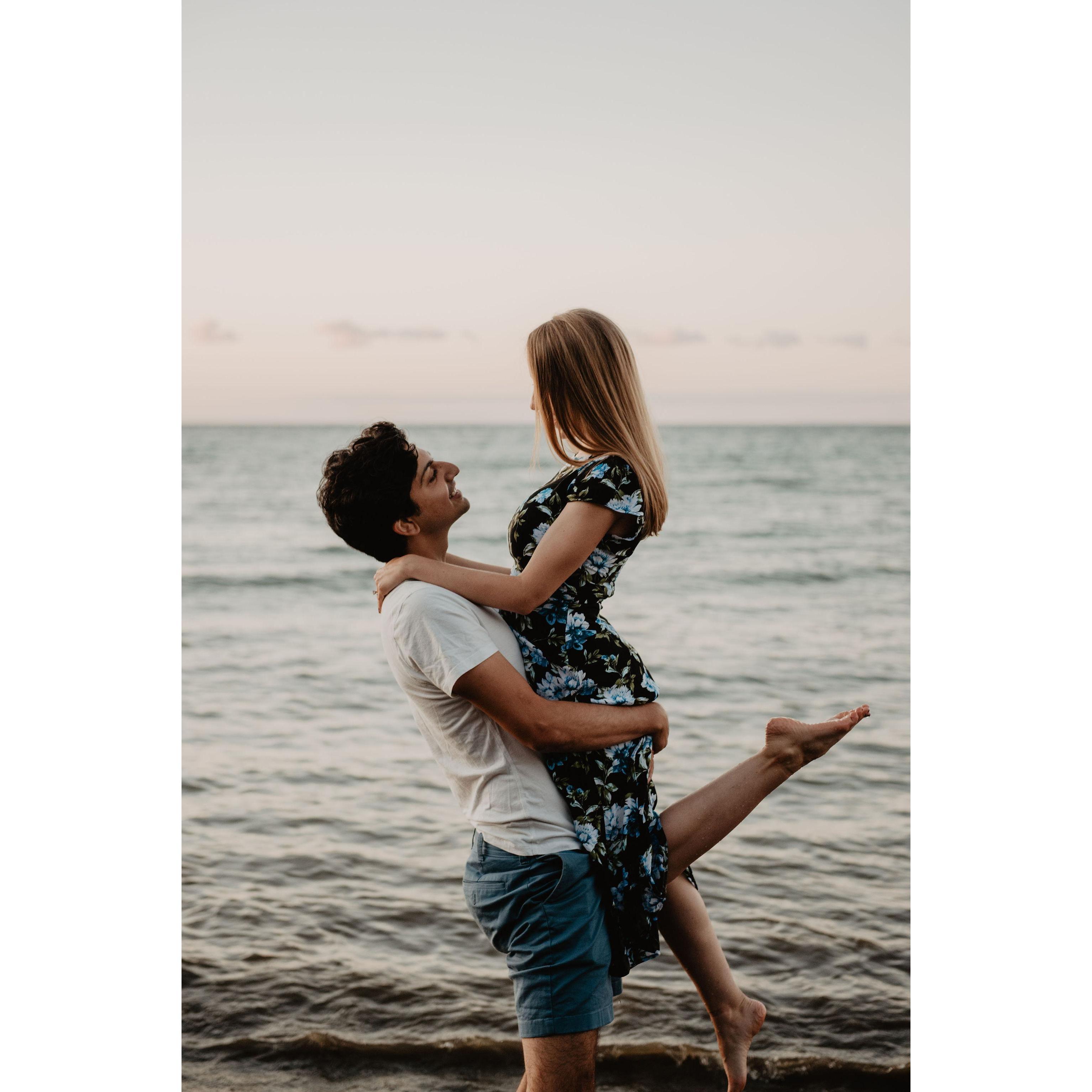 Engagement photos, 2020.