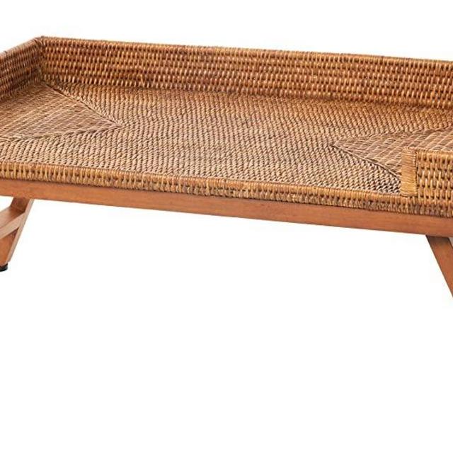 Kouboo Breakfast Tray, Honey-Brown