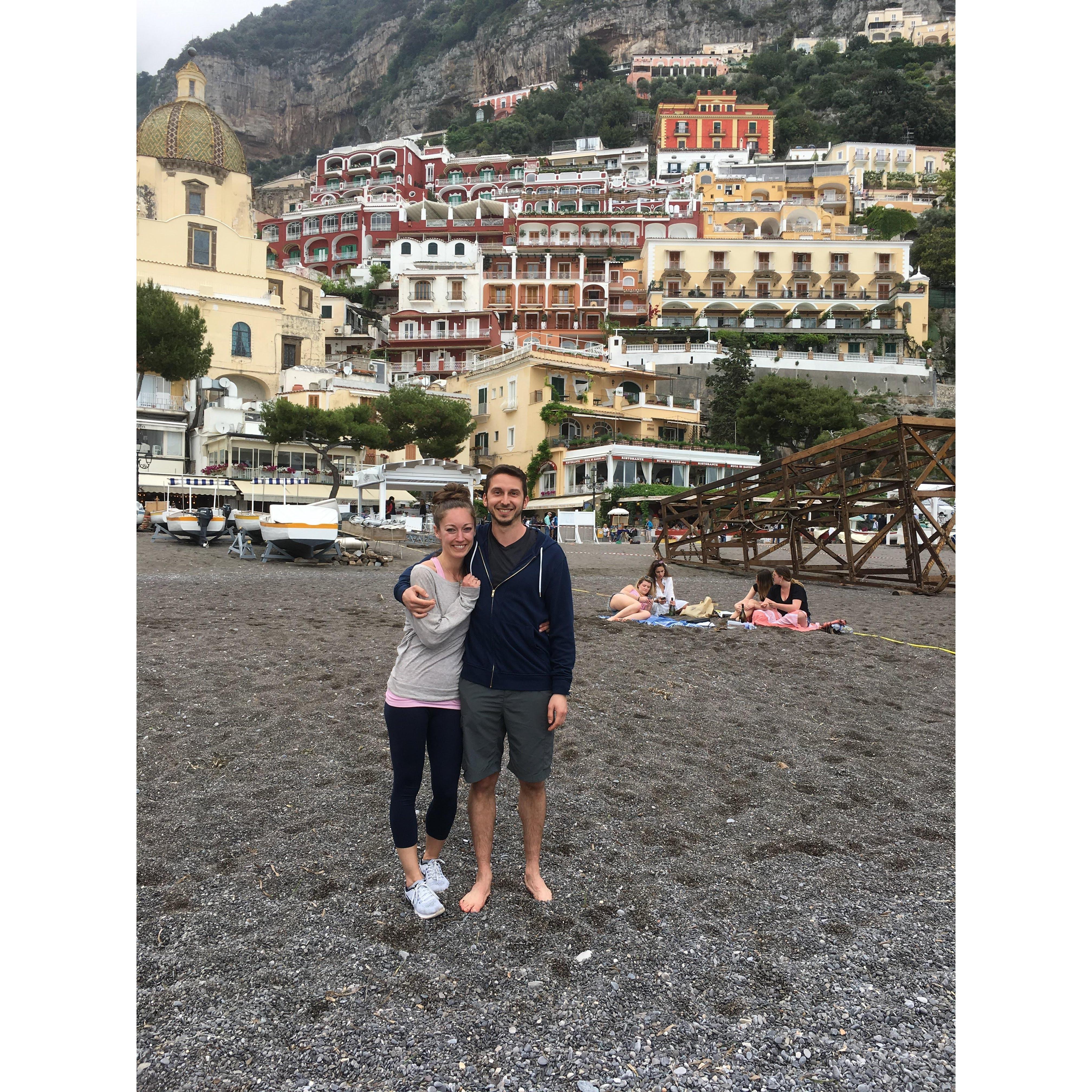 Our hike in Positano