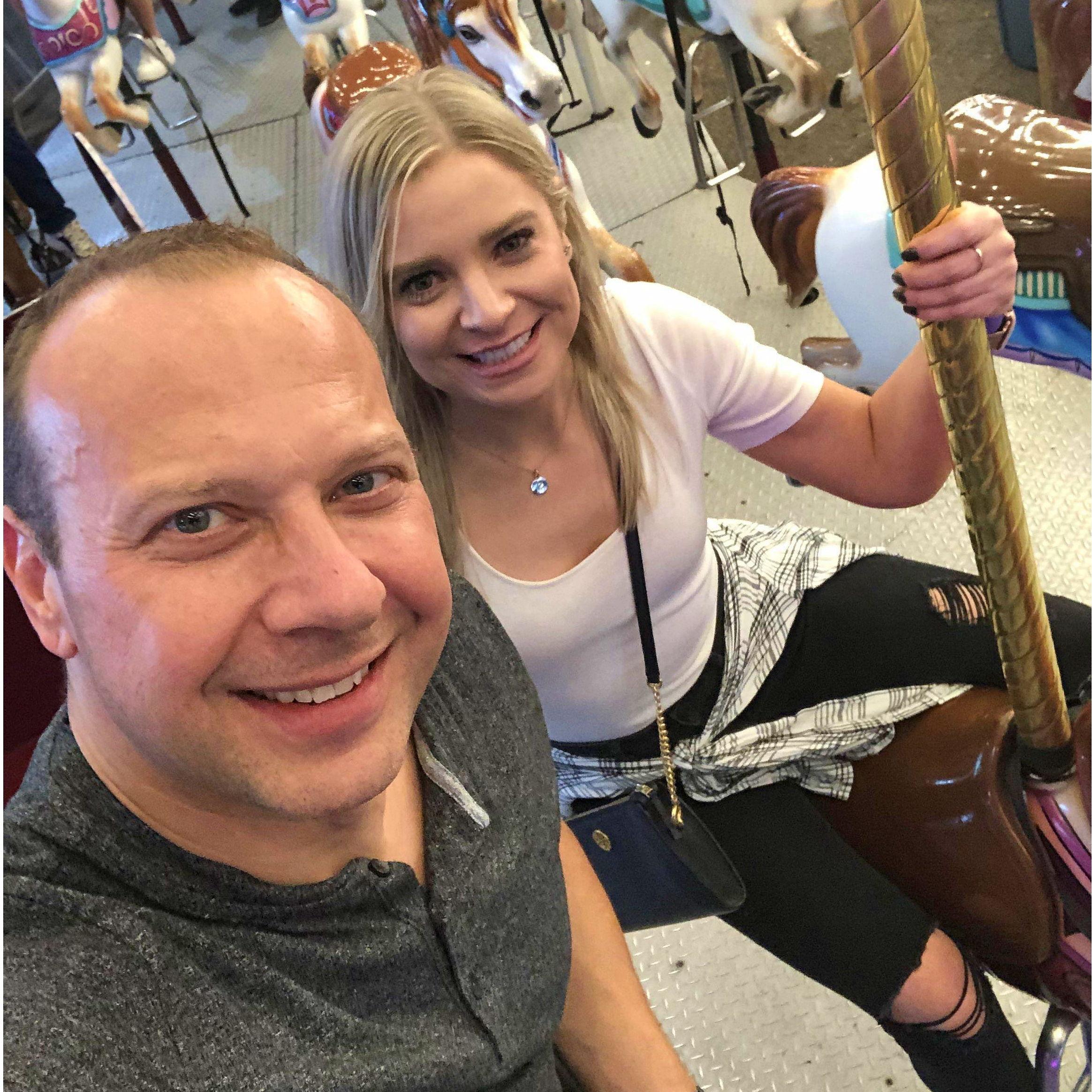 Our first date!
