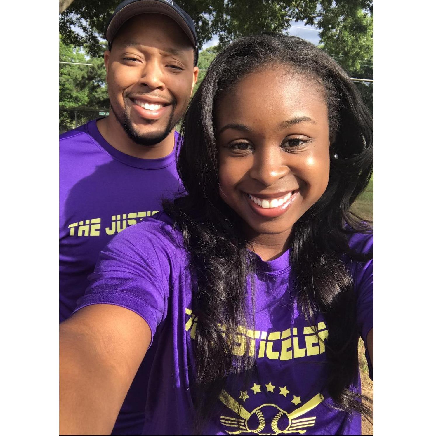 "I want a relationship where we talk like best friends, play like kids, argue like husband and wife, and protect each other like siblings." We started out as friends who loved to stay active together.