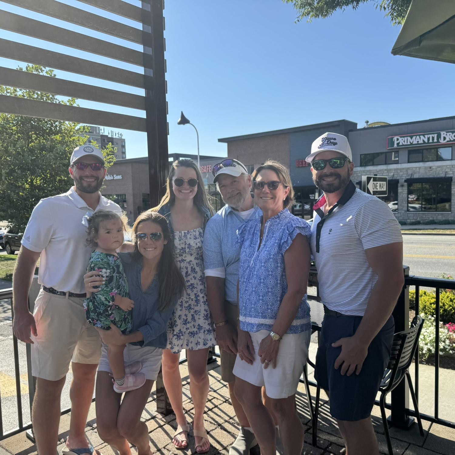 The Hershey Grill with Chad’s family!