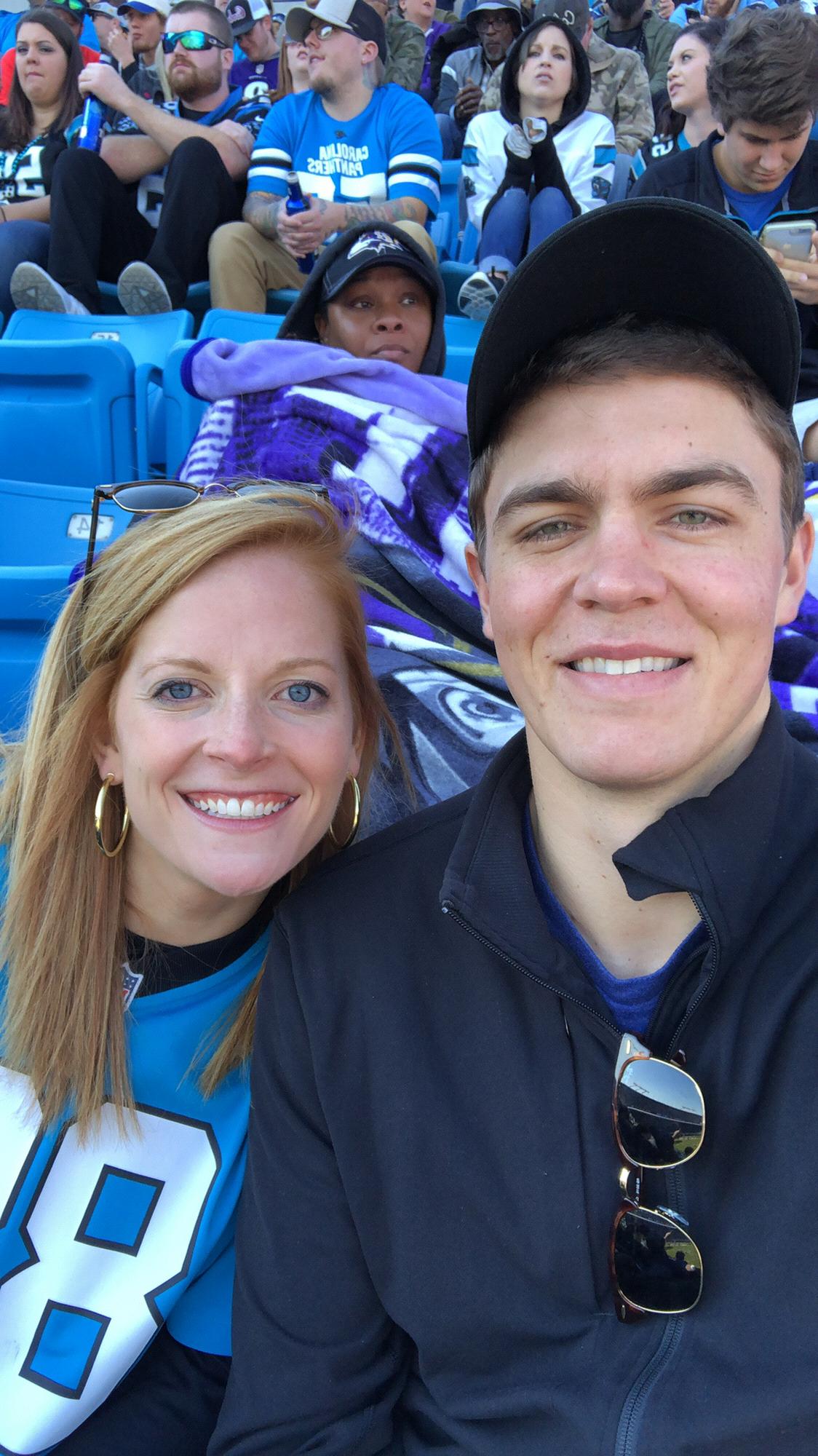 Panthers game, October 2018