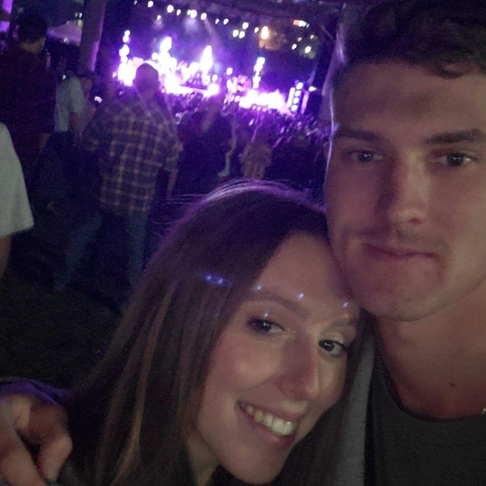 Britton and Joseph at a Whiskey Myers concert in Little Rock, AR. One of many concerts spent together