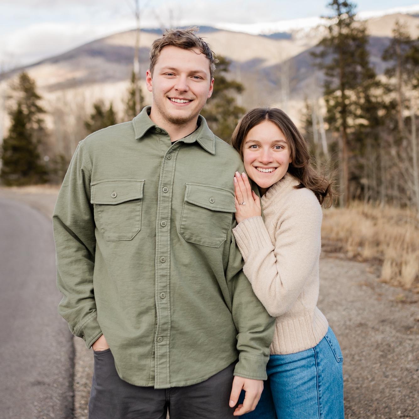 Engagement pictures in Colorado