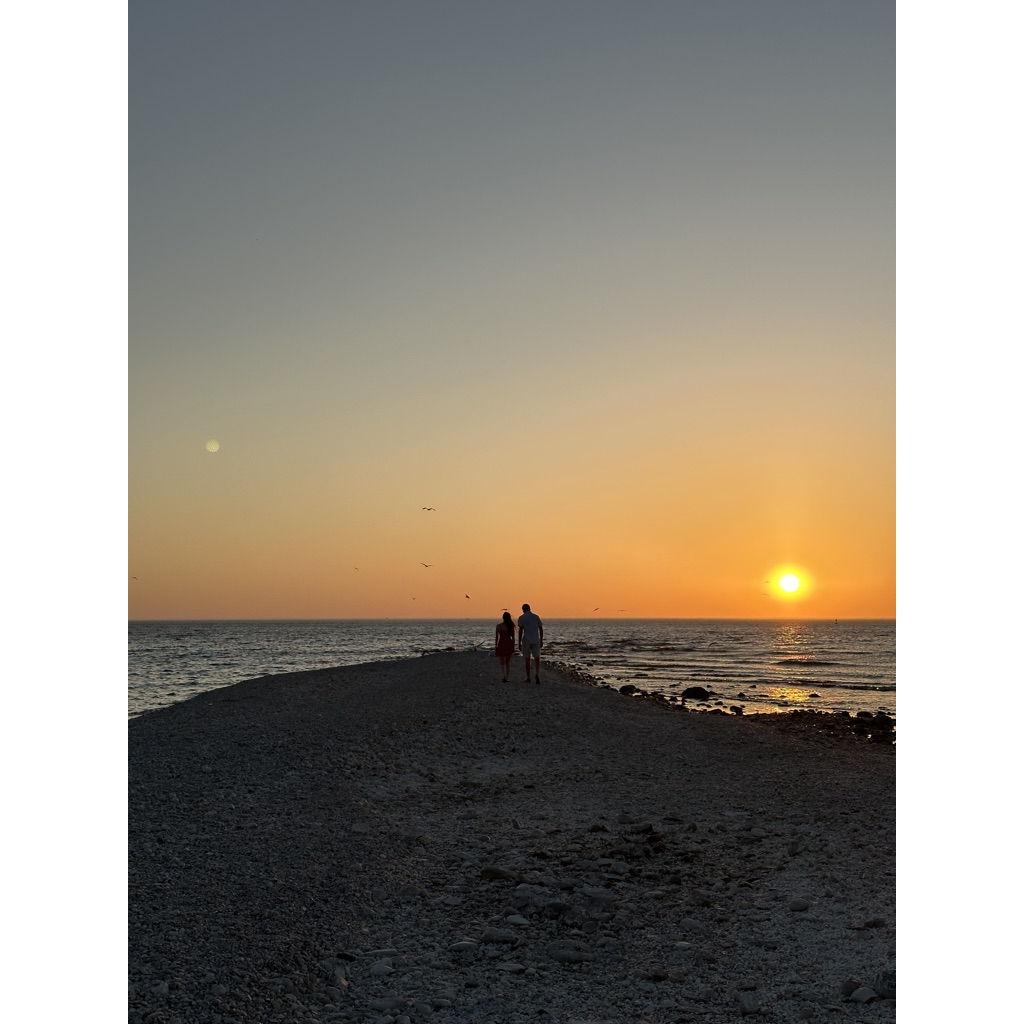 June 22, 2025. The night before the proposal in Charlevoix, Michigan.