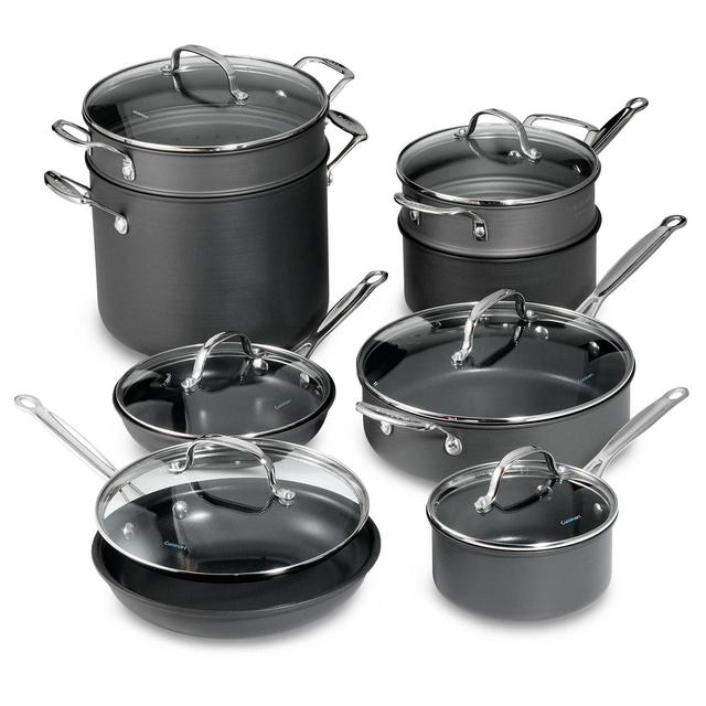 Cuisinart® Chef's Classic™ Nonstick Hard Anodized 14-Piece Cookware Set
