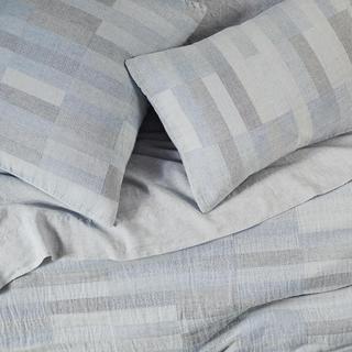 Anza Organic Matelasse Euro Sham