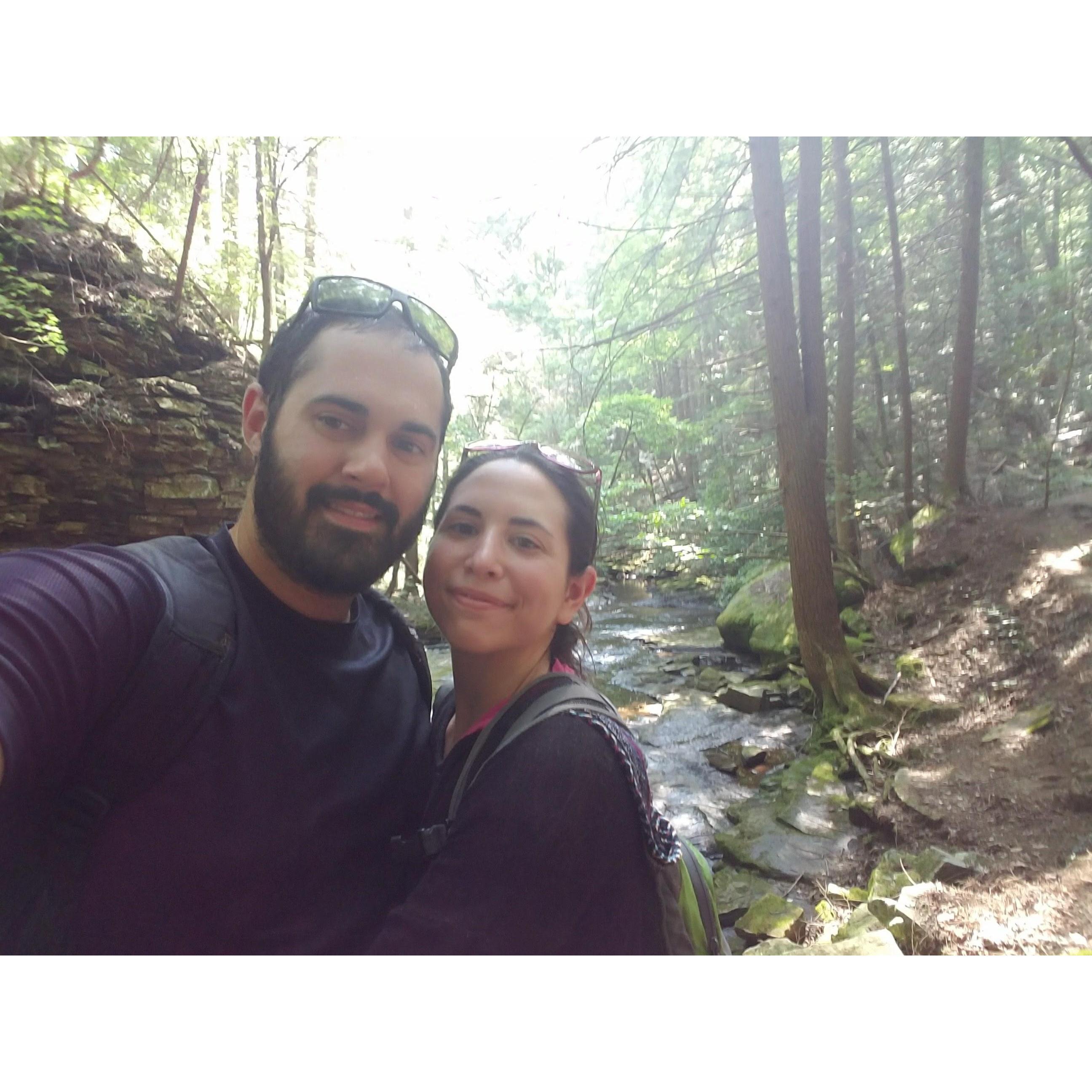 We made to the top of Fiery Gizzard...eventually