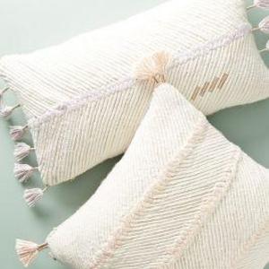 Embroidered Wilma Pillow
