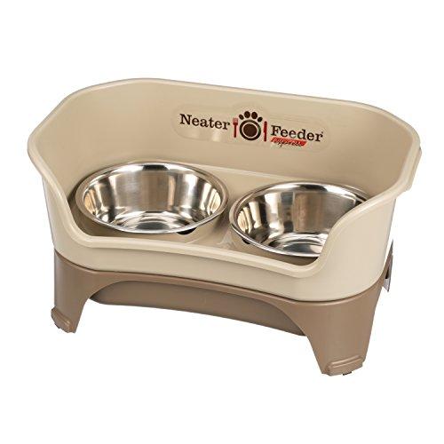 Neater Feeder Express Elevated Dog and Cat Bowls - Raised Pet Dish - Stainless Steel Food and Water Bowls for Small to Large Dogs and Cats