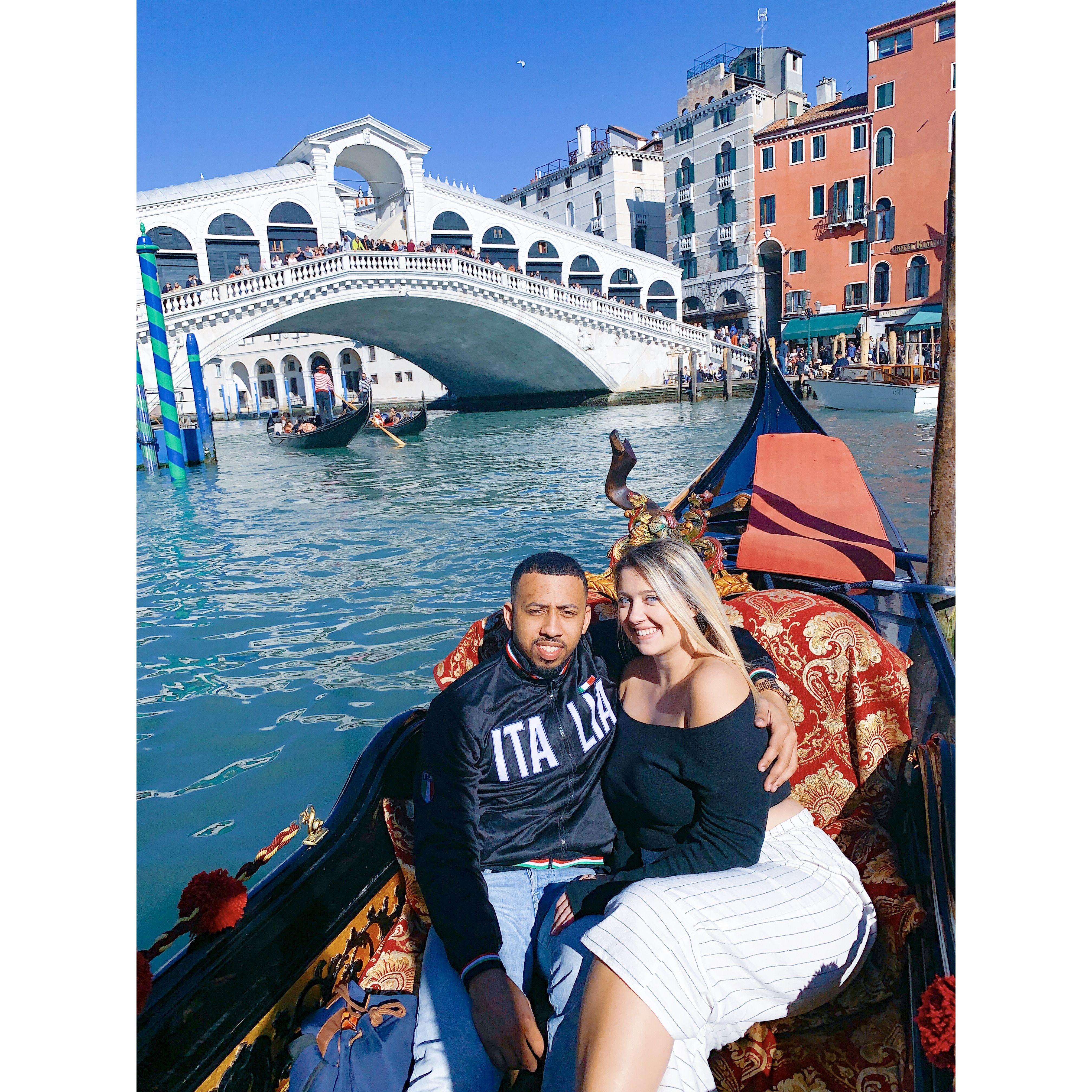Our first trip to Italy together in 2019