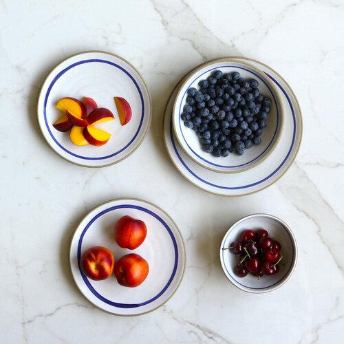 Jono Pandolfi Coupe 4-Piece Place Setting — Blue