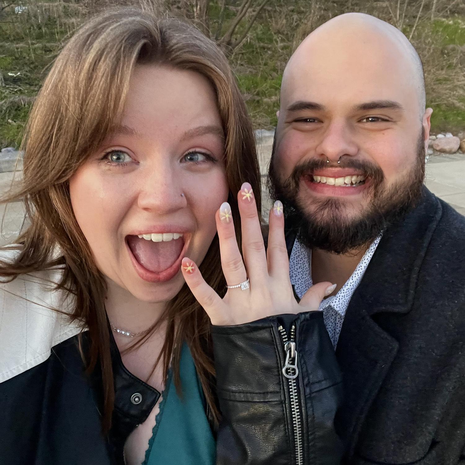 We’re engaged! April 2024