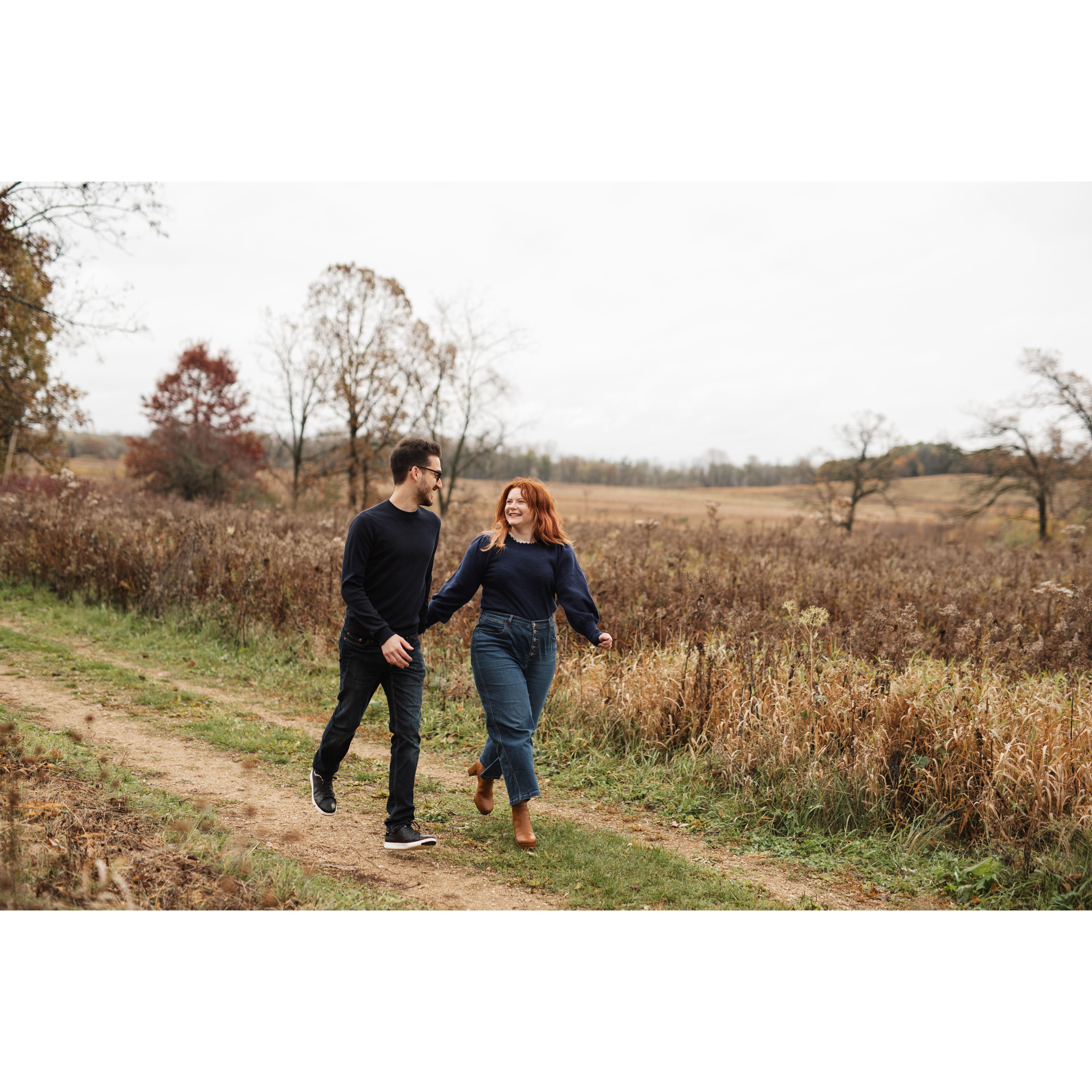 October 2021. Engagement photos