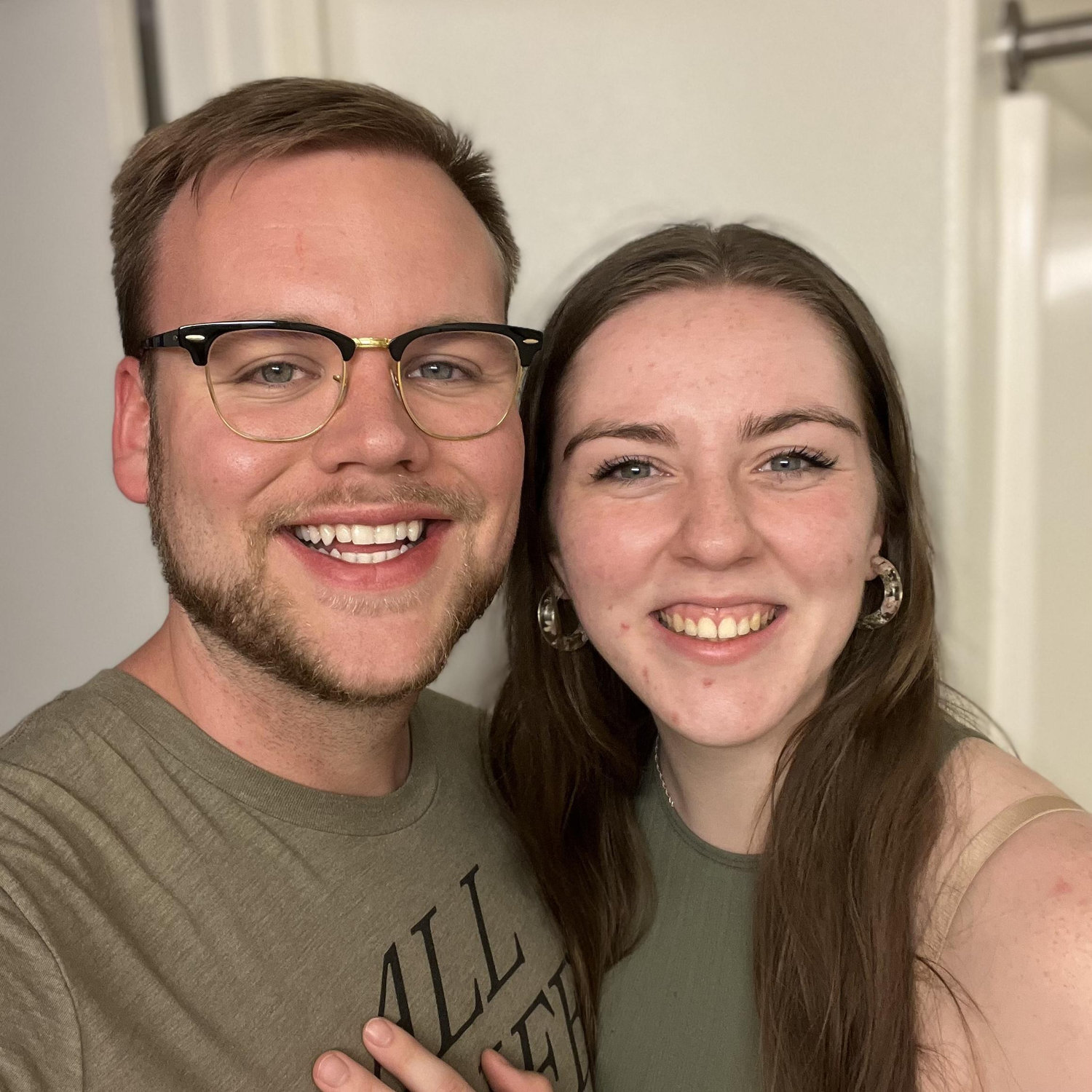 One of our favorite photos. Was it taken in the bathroom? Maybe. Do we love it? Yes!