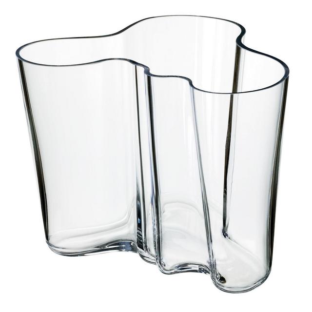 Aalto 6.25" Clear Vase
