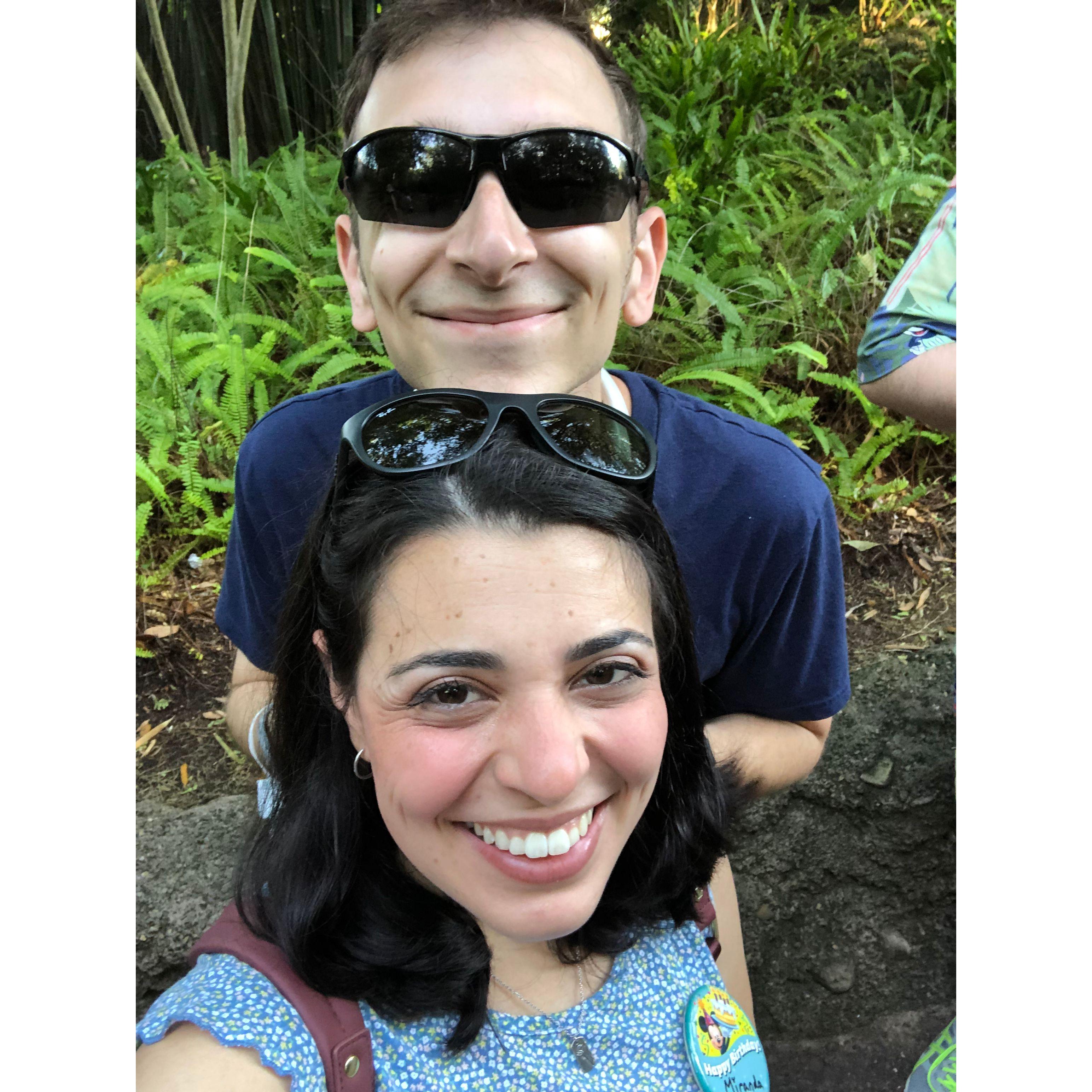 Our first trip to Disney together