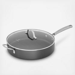 Calphalon, Classic Hard Anodized Non-Stick Sauce Pan with Cover, 3.5 qt.. -  Zola