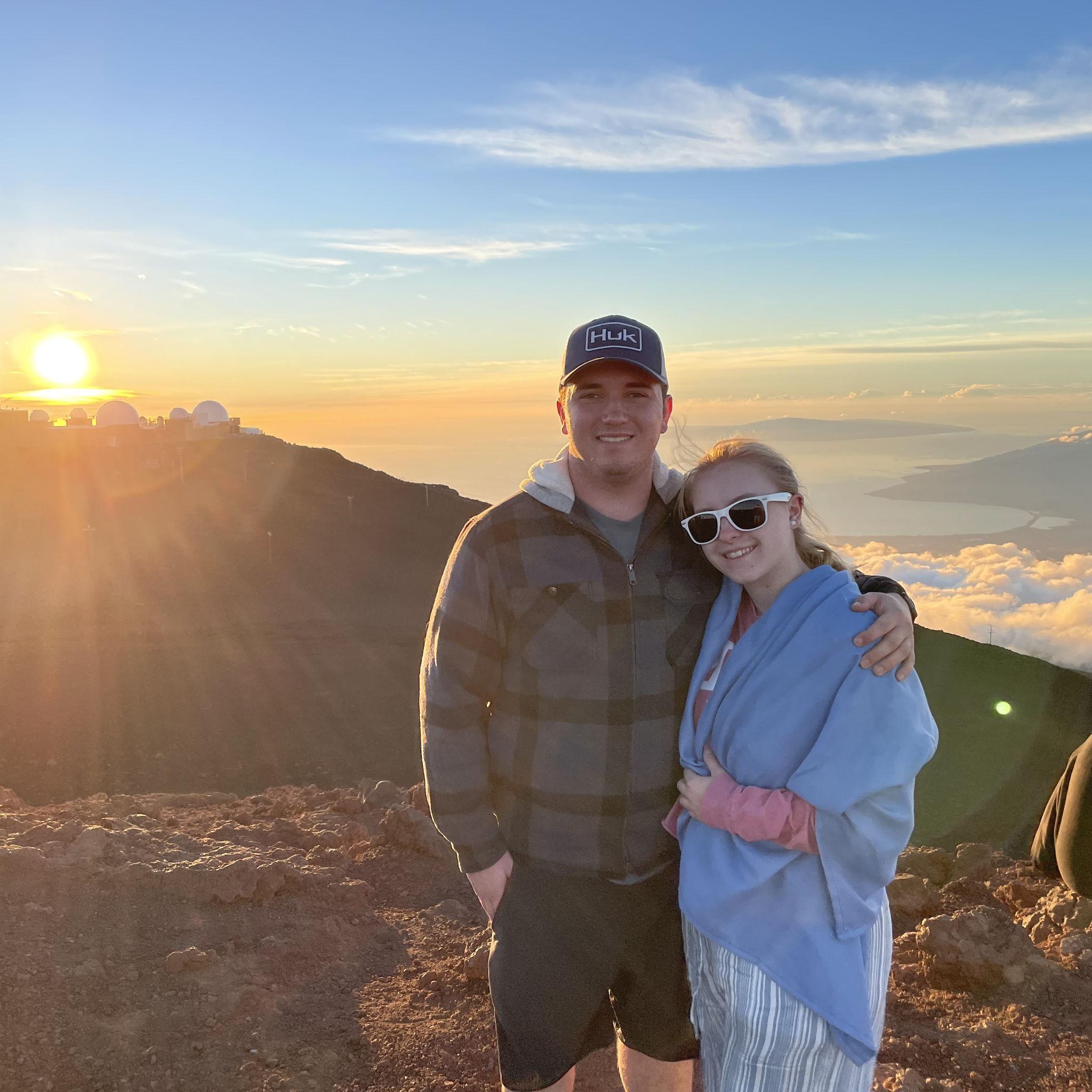 The Top of Mt Haleakala