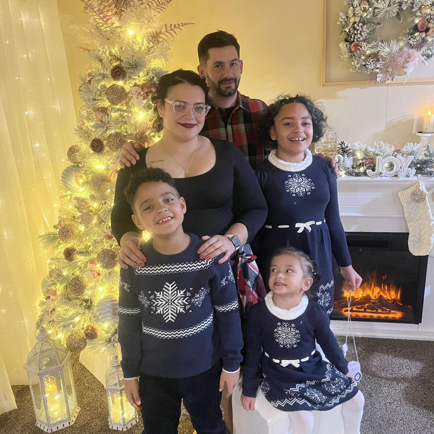 Our first Christmas as a family