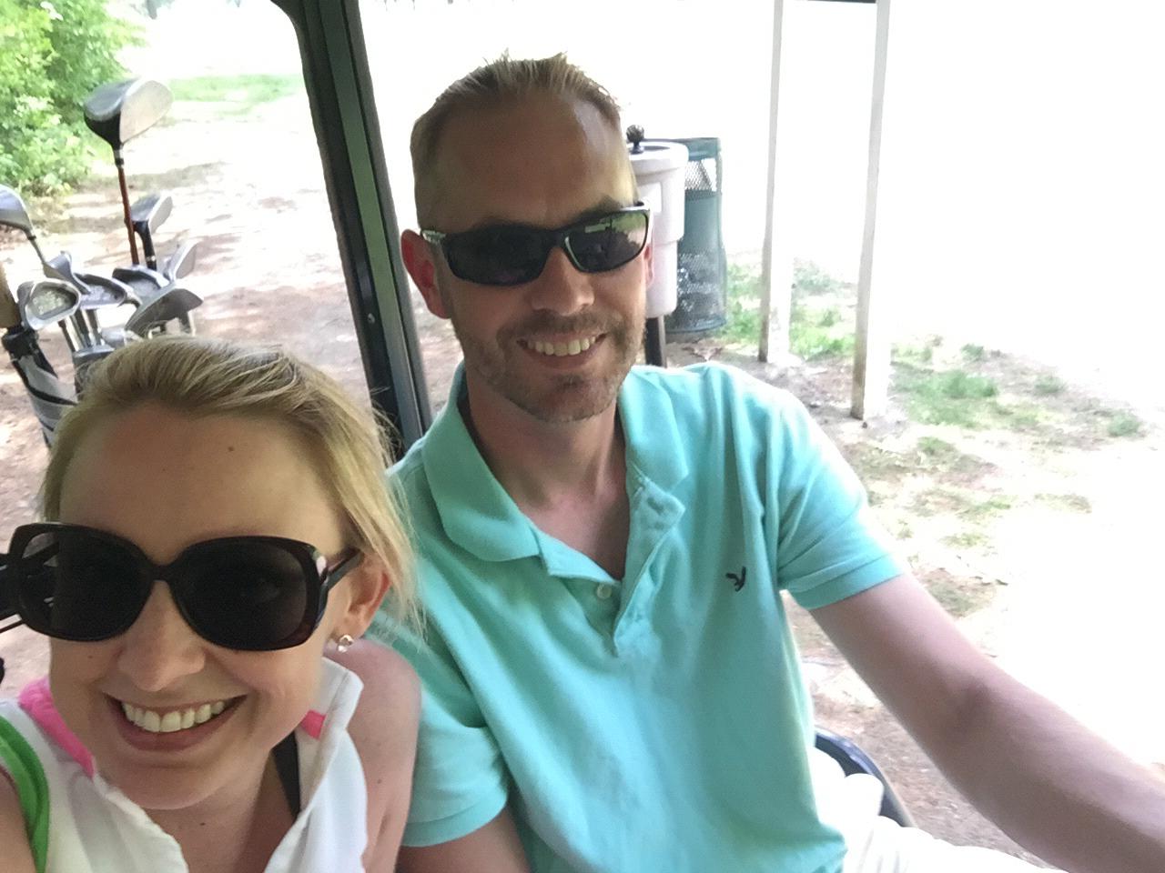 First time golfing together!