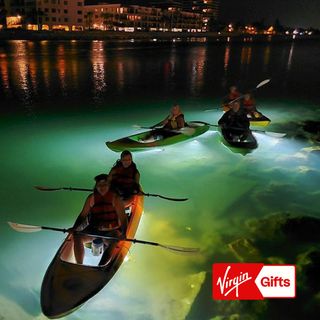 Illuminated Nighttime Glass Bottom Kayak Tour