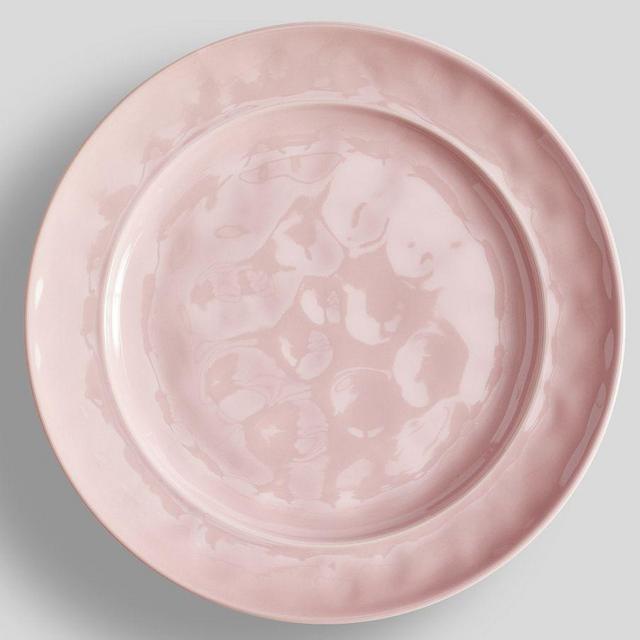 Cambria Stoneware Dinner Plates, 10 3/4", Set of 4 - Rose