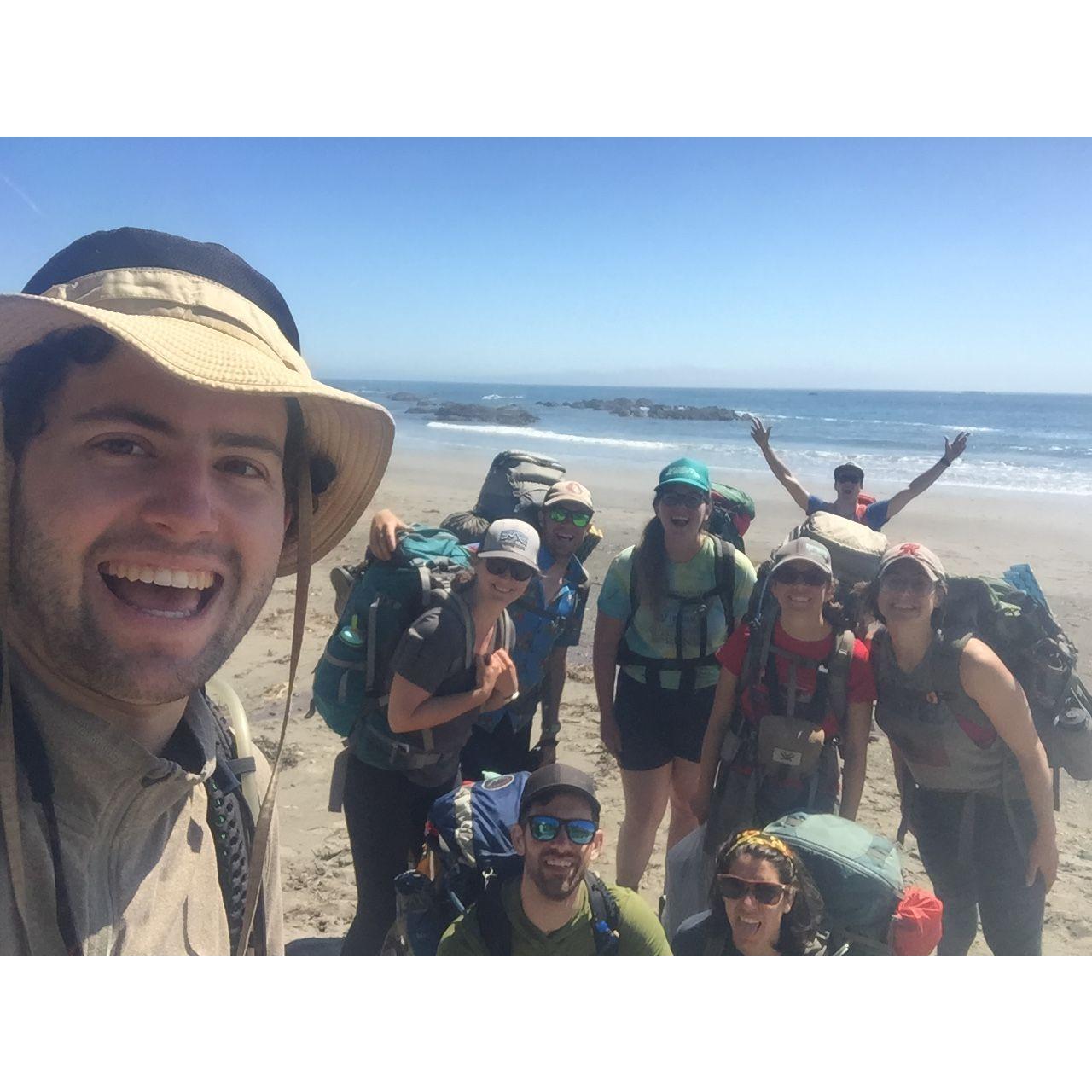 Backpacking the Washington coast