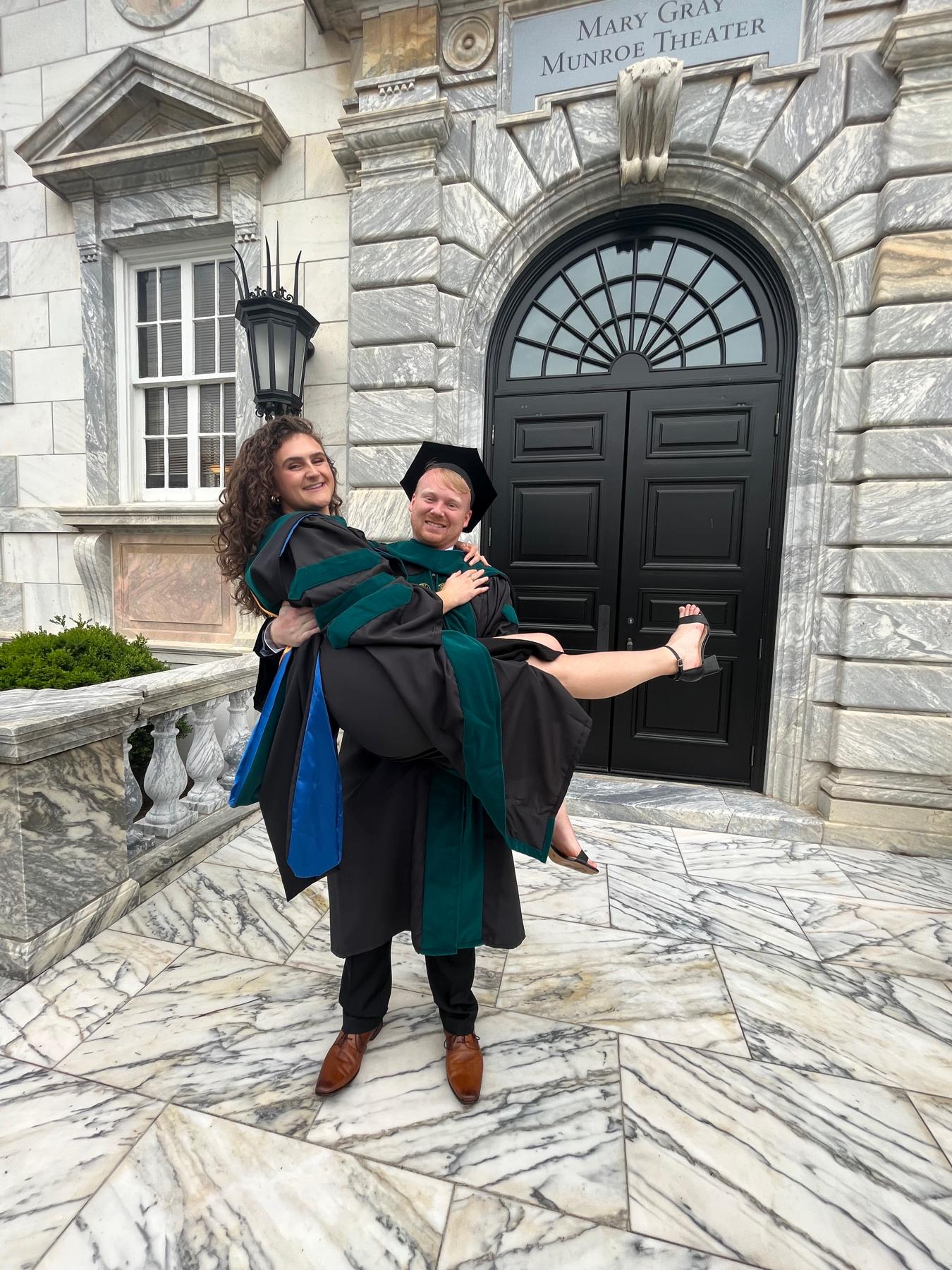 Graduation from Emory’s DPT program together