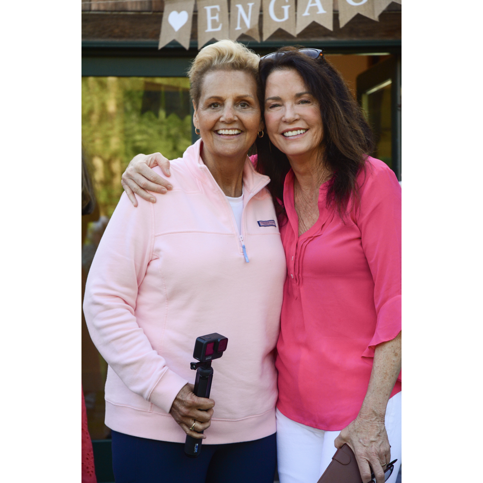 The camera queens of engagement weekend!! Go Pro Master on the left and Cinematic Mode Master on the right -- Thelma and Louise 4ever