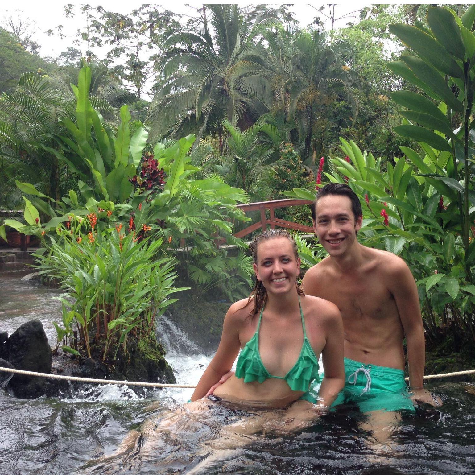 Costa Rica hot springs