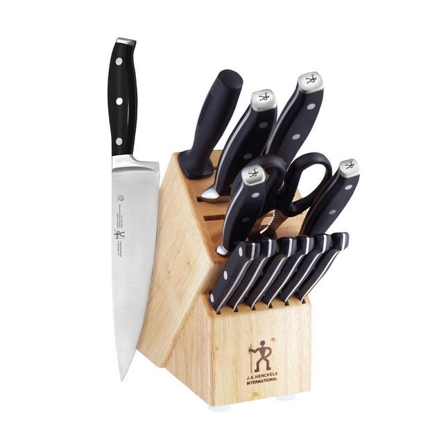 J.A. Henckels International Premio 14-Piece Cutlery Block Set