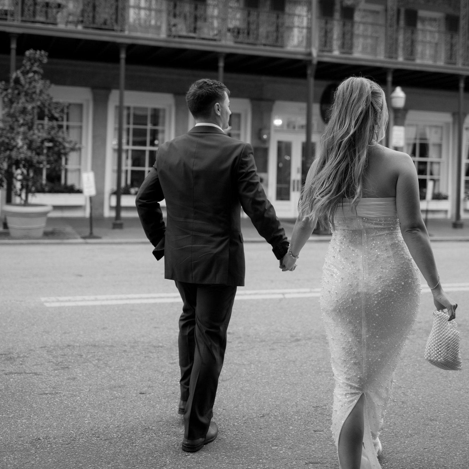 Walking into our wedding weekend