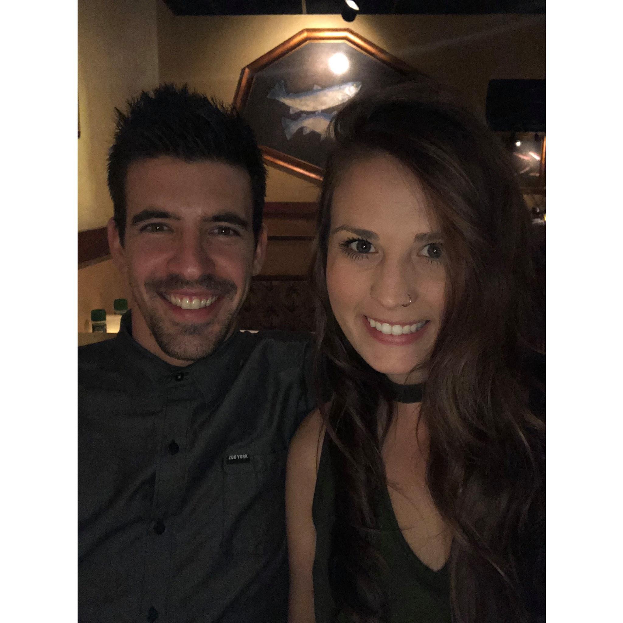 Pre-COVID date night