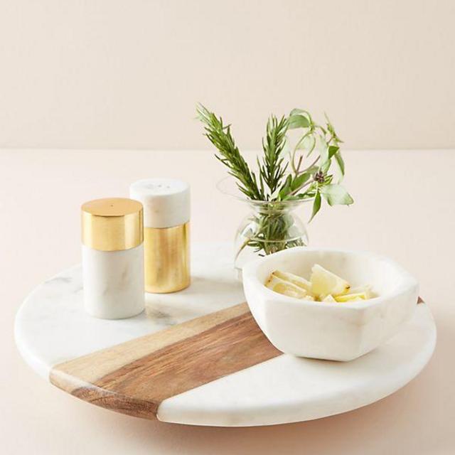 Marbled Lazy Susan