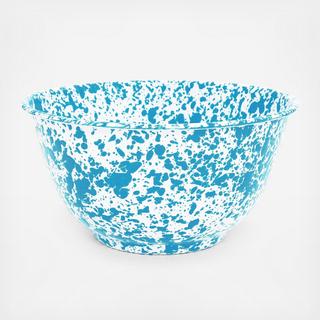 Splatter Enamelware Salad Bowl, Set of 4