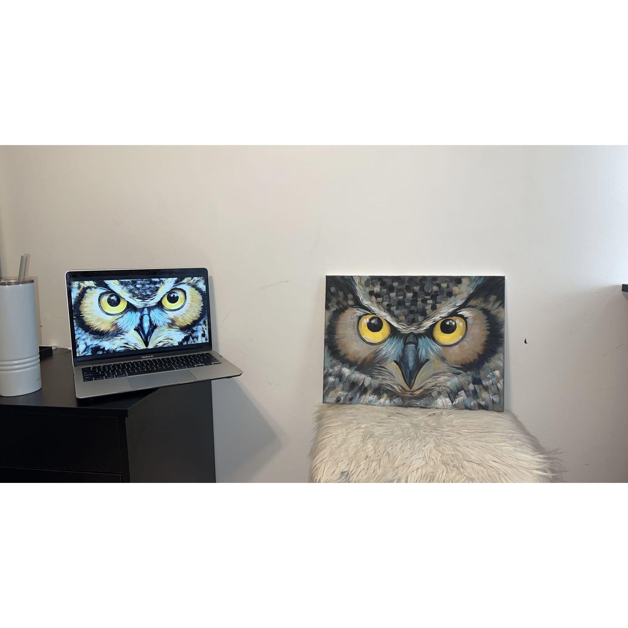 Painted Nick his favorite animal.