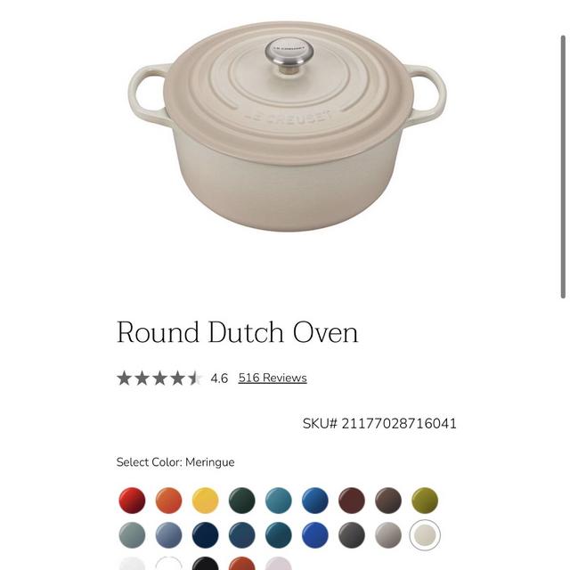 Round Dutch Oven