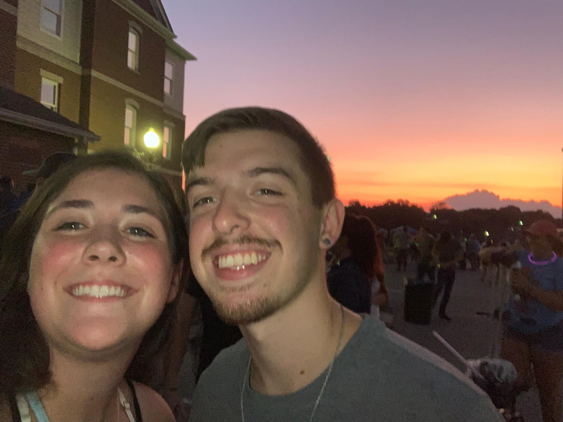 Sunsets never get old with you