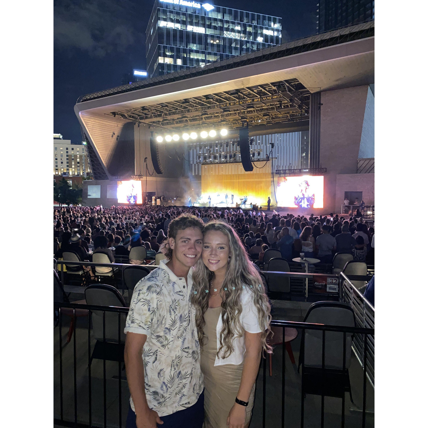 Connor's first concert ever. We saw Leon Bridges in Nashville.
