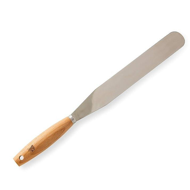 Nordic Ware Icing Spatula, with Beechwood Handle, Stainless Steel
