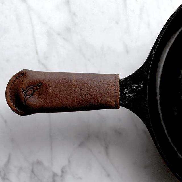 Leather Skillet Sleeve