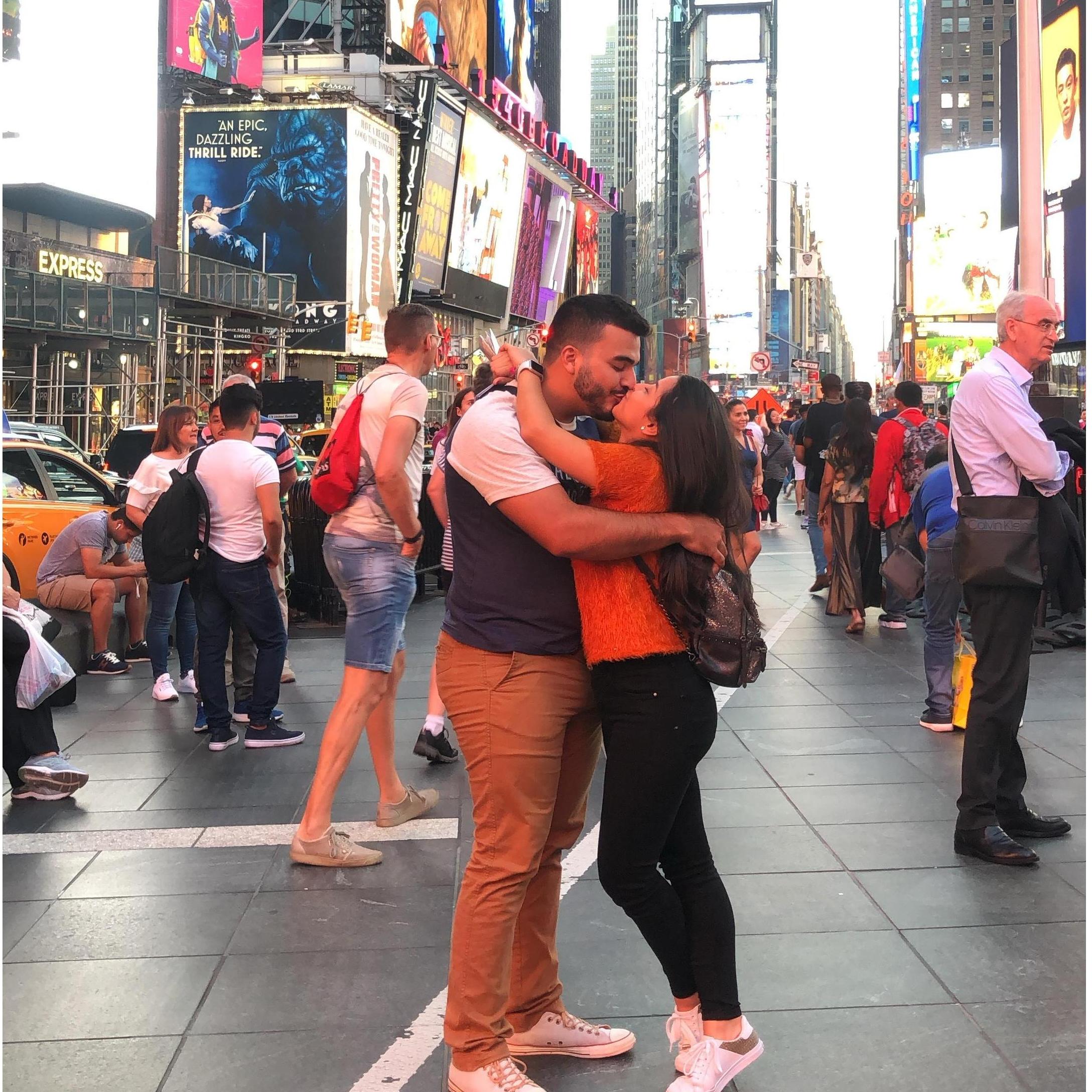 5th Avenue NYC. Primera vez que me hablo de matrimonio.