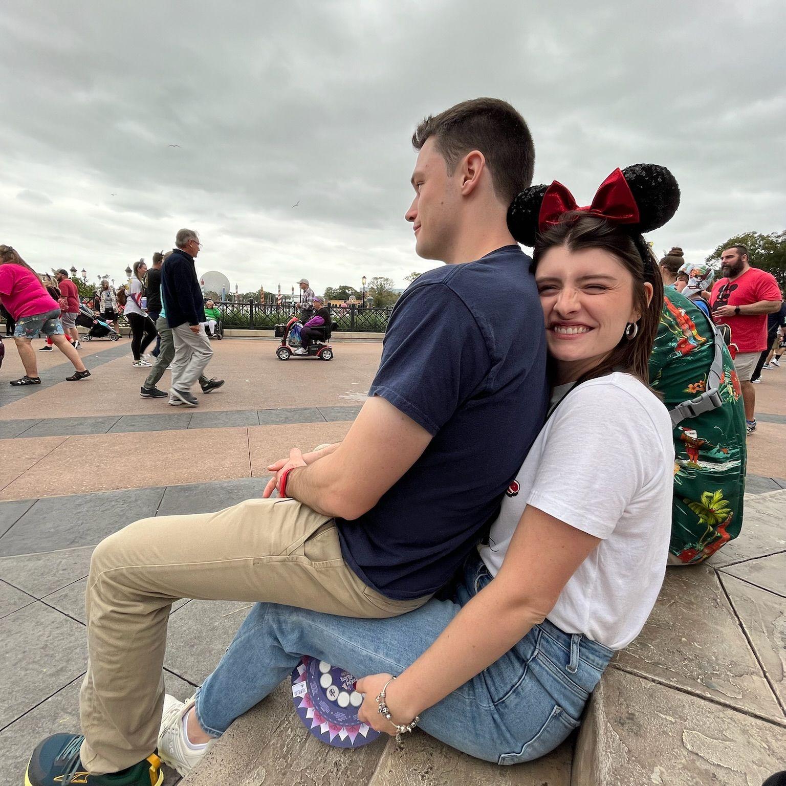 Slowly turning Emmett into a Disney fan