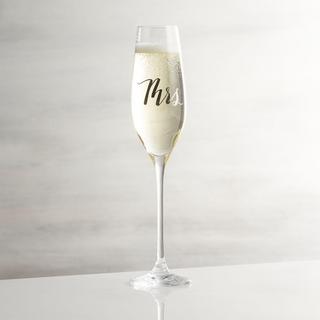 Mrs. Champagne Flute, Set of 4