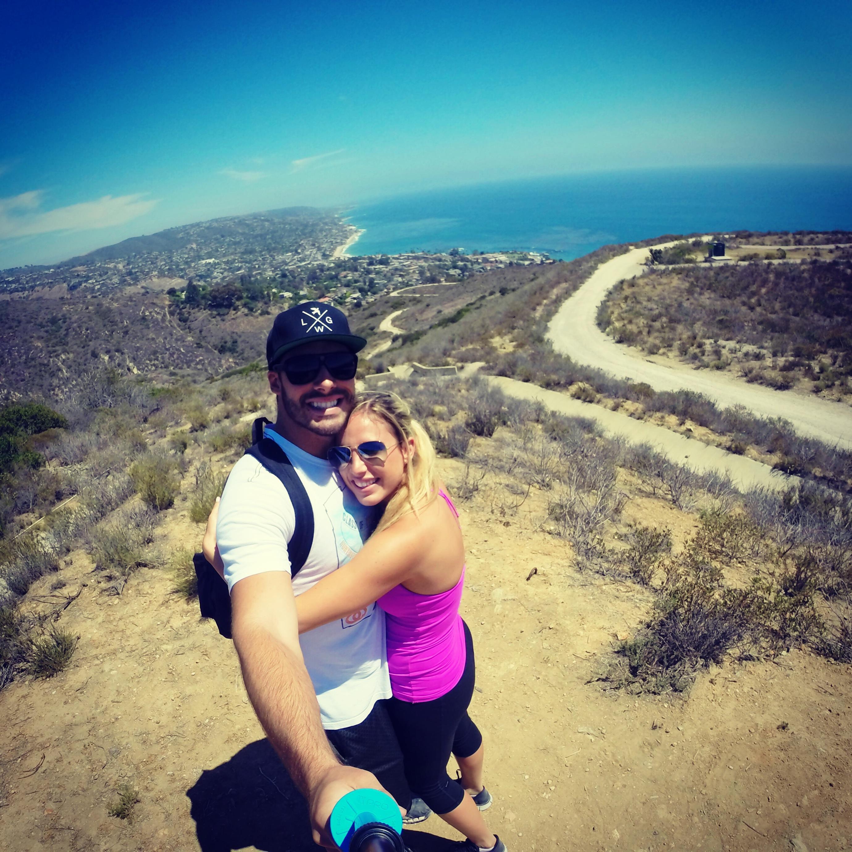 Our first hike together ~ Laguna Beach