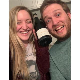 Our first time sharing our favorite wine on earth, Jacques Selosse Initial Champagne, in December 2020