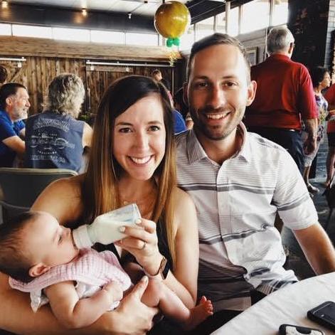 Photo with Brittany's niece, Stella!