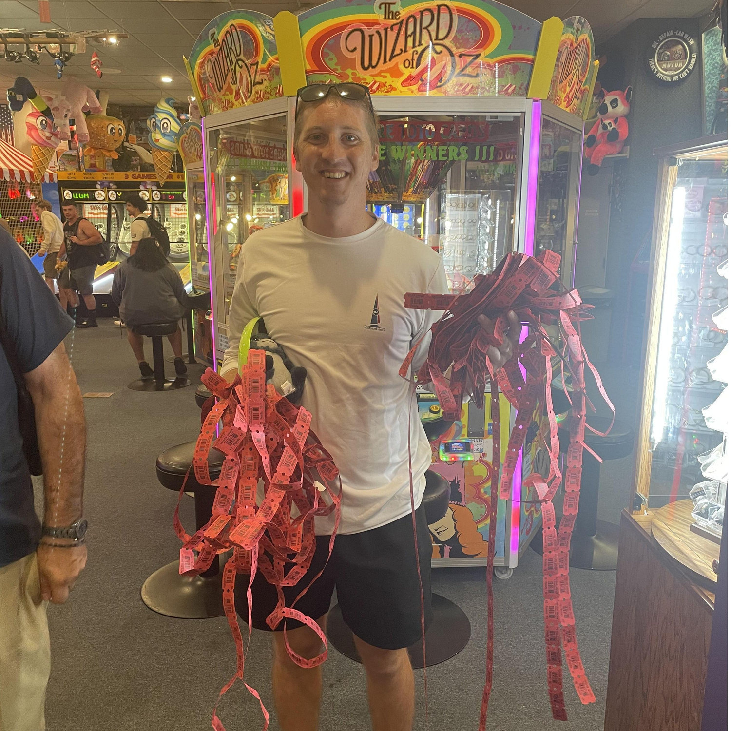 NJ arcade on the boardwalk.